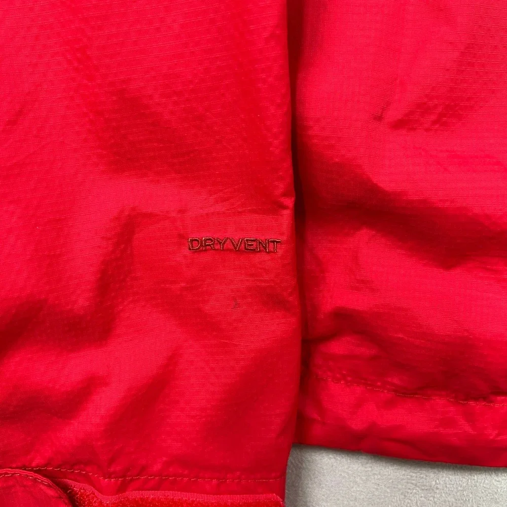 The North Face Venture 2 Jacket Mens L Red Hooded Waterproof Outdoor Windbreaker